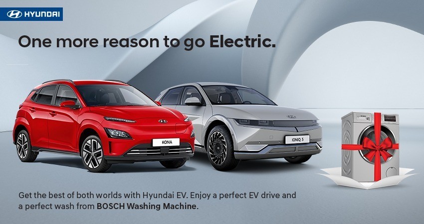 Switch to ELECTRIC with Hyundai's exciting offer